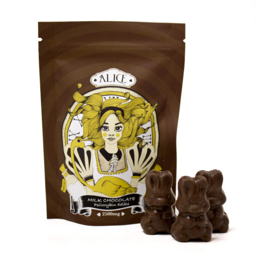 Alice Milk Chocolate Mushrooms (2500mg)