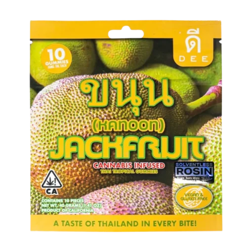 Jackfruit | DeeThai Solventless Rosin Infused Gummies