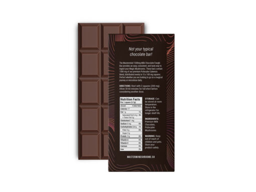 Mastermind – Milk Chocolate Bar (1500mg)