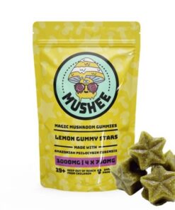 Magic Mushroom Star Gummies – Lemon- 3000MG – Mushee